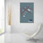 Art graphique en verre acrylique «MSP" par O8, à gauche-859915263