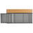 Chaise Lounge With Attached Wood Side Table, Set Of 2-111457926