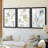 Interim I  -Custom Framed  Premium Print W Matt - 3 Pieces-397914130-397914129