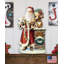 « silent night », extérieur décoration-père noël, art de jardin/figurine