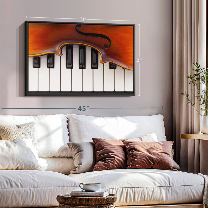 Classical Instruments Canvas Print, 21" H x 31" W