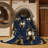 Washable Ships lanterns Nautical Area Rug-1981361387