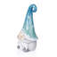 Statue 17 "H Speak No Evil Gnome avec chapeau turquoise