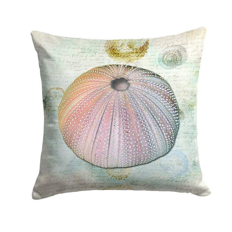 Coussin décoratif intérieur/extérieur anemone, H 14 po x l 14 po x P 4 po