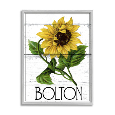 «Rustic Sunflower Blossom cmw-113», art mural personnalisé