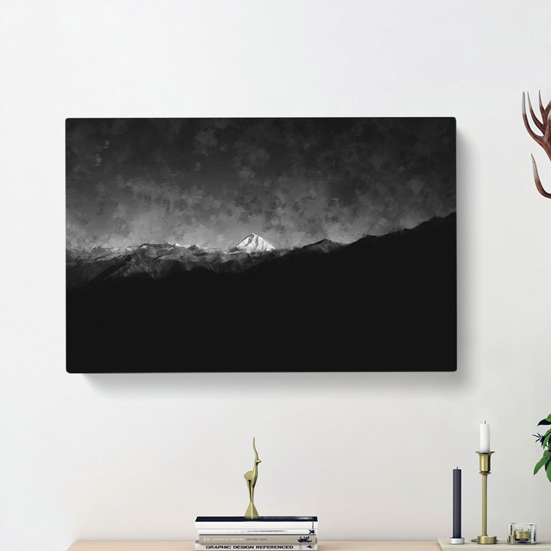 Mountain Peak In Salcantay Peru - Wrapped Canvas, 50cm H x 76cm W x 3cm D
