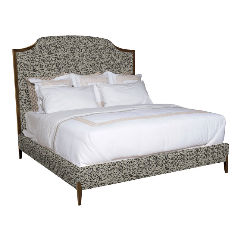 Lillet Solid Wood Bed, Navada Blue, No, Havana