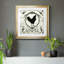 Berkshire Rooster - cadre photo, impression-815782062-815782063