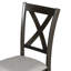 Ensemble de 6 tables de salle à manger en bois, 4 chaises en tissu et banc-985934831-985934816