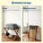 2-Piece Bamboo Folding Luggage Rack Set with 2-Tier Storage Shelf and Space-Saving Suitcase Stand