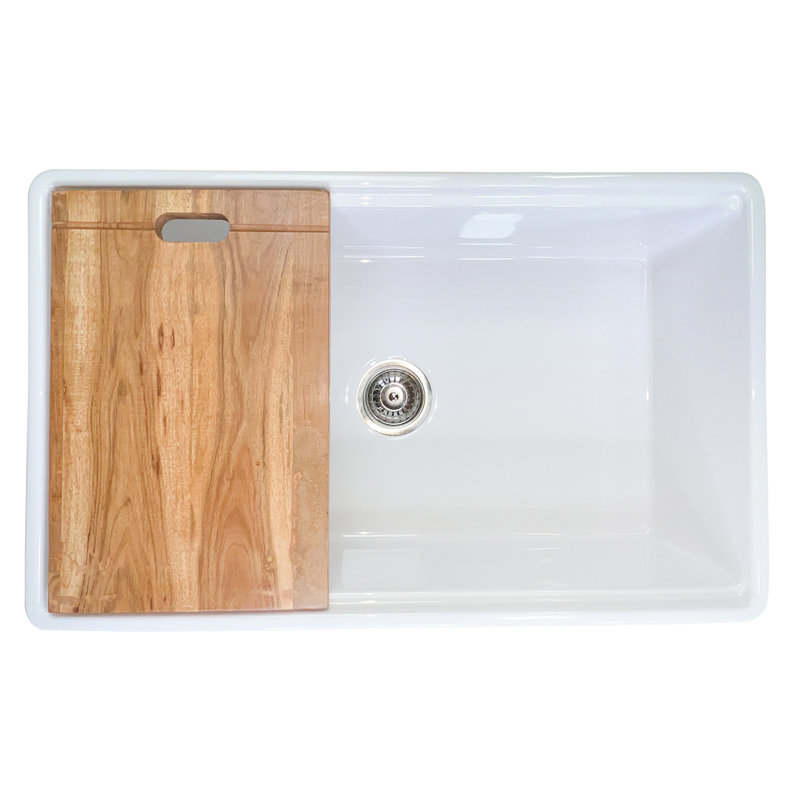Cape 33'' L Single Basin Kitchen Sink