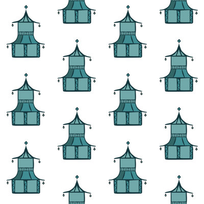 Rouleau de papier peint autocollant L 10 pi x l 24 po Pagoda