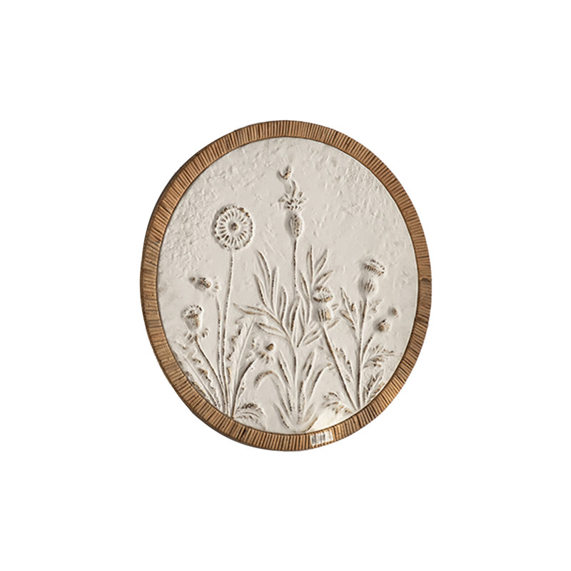 Scandinavian Solid Wood Cane Wall Decor