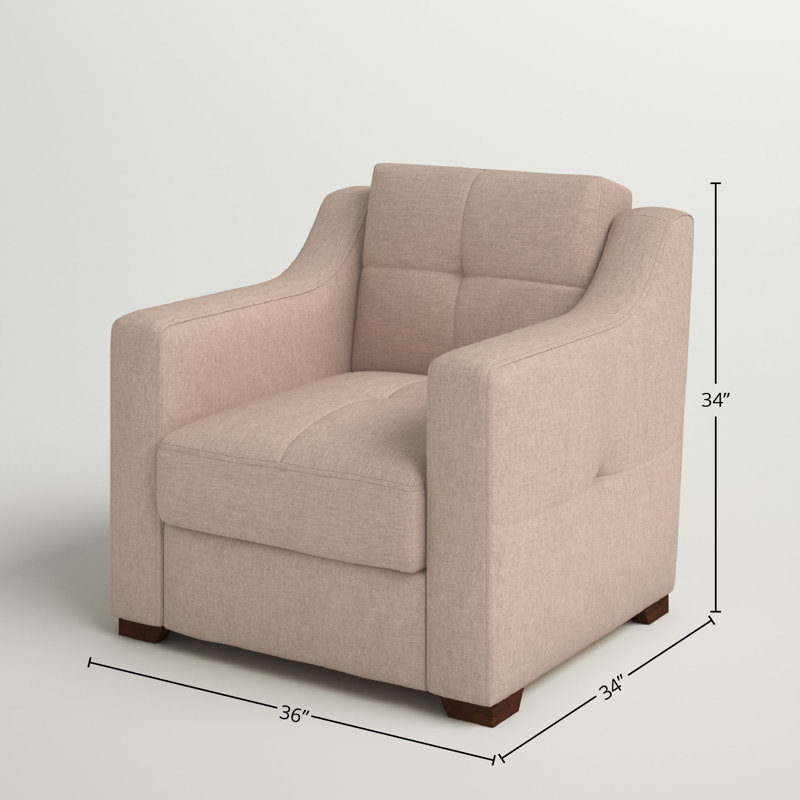 Chaise large Tahoe 36 po, beige