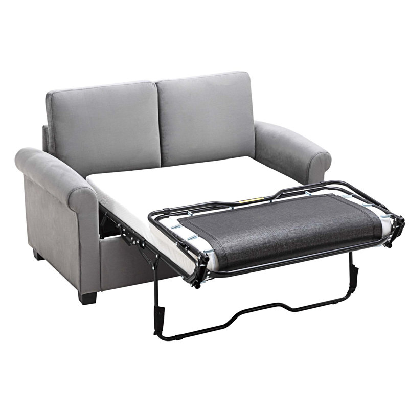 58.3'' Velvet Sleeper Sofa