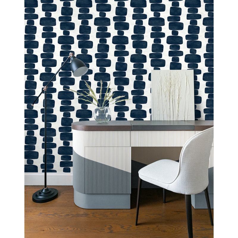 Papier peint adhésif Stacy Garcia Home, Bleu