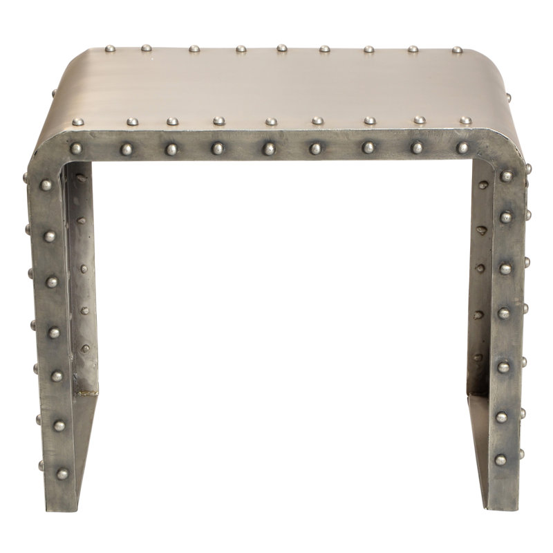 Solid Wood Top End Table