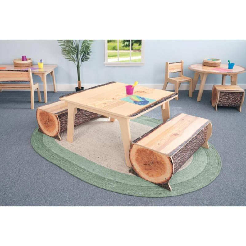 Banc à bûches Nature View Live Edge, 14"