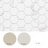 Recycled Honeycomb 1.88" x 1.88" Hexagon Matte Glass Mosaic Wall Tile-45293119