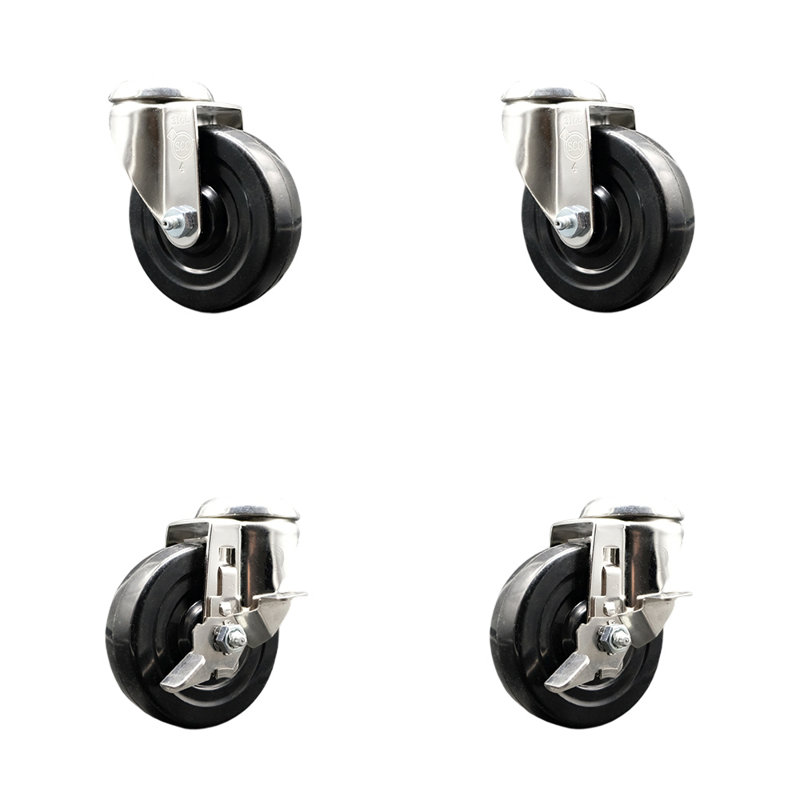Soft Rubber Casters