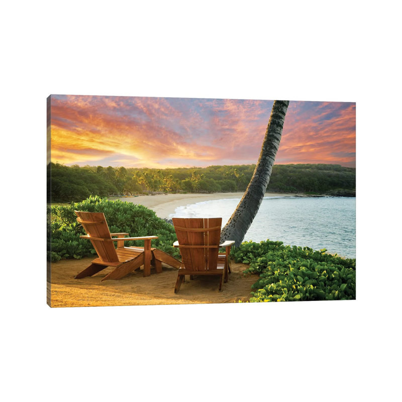 Sunrise View by Dennis Frates - Wrapped Canvas Gallery-Wrapped Canvas Giclée, 101.6 cm H x 66.04 cm W x 3.175 cm D