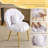 Lemley Shell-Shaped Vanity Chair-1085956871