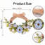16 Inch Blue Rose Wreath For Front Door