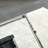 Upholstered Counter Stool with Metal Frame