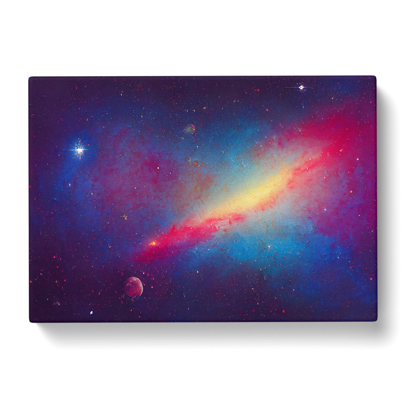 Futuristic Galaxy Vol.1 - Wrapped Canvas, 40cm H x 60cm W x 3cm D