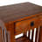 Mission Solid + Manufactured Wood Side Table-62793095