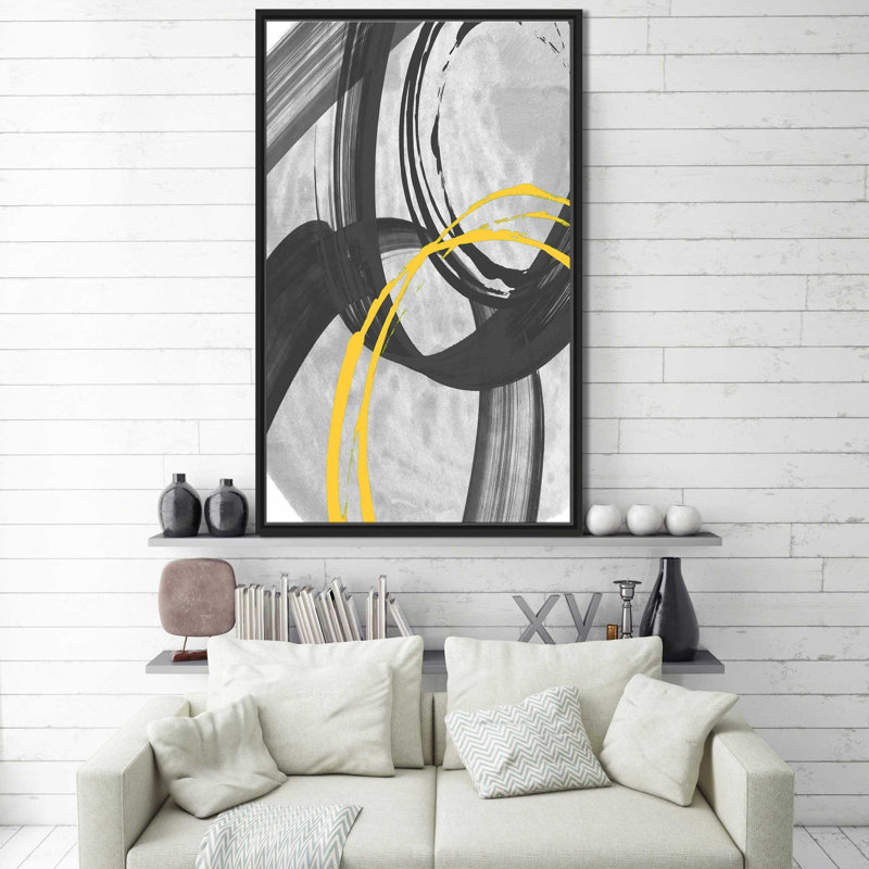 " Grey Winds II ", 33.5" H x 21.5" W x 2" D