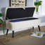 Ahkeem Velvet Upholstered Storage Bench-181688695