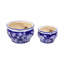 Pots de fleurs traditionnels en céramique pour la décoration intérieure - Jardinière décorative avec motif floral pour jardinières d'extérieur-115098550