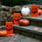 Orange Jack O'Lantern Plastic Luminaria Bags - 12 Count
