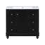 Armoire de salle de bain 4 tiroirs et 1 porte d'armoire / rangement / lavabo / tablettes réglables