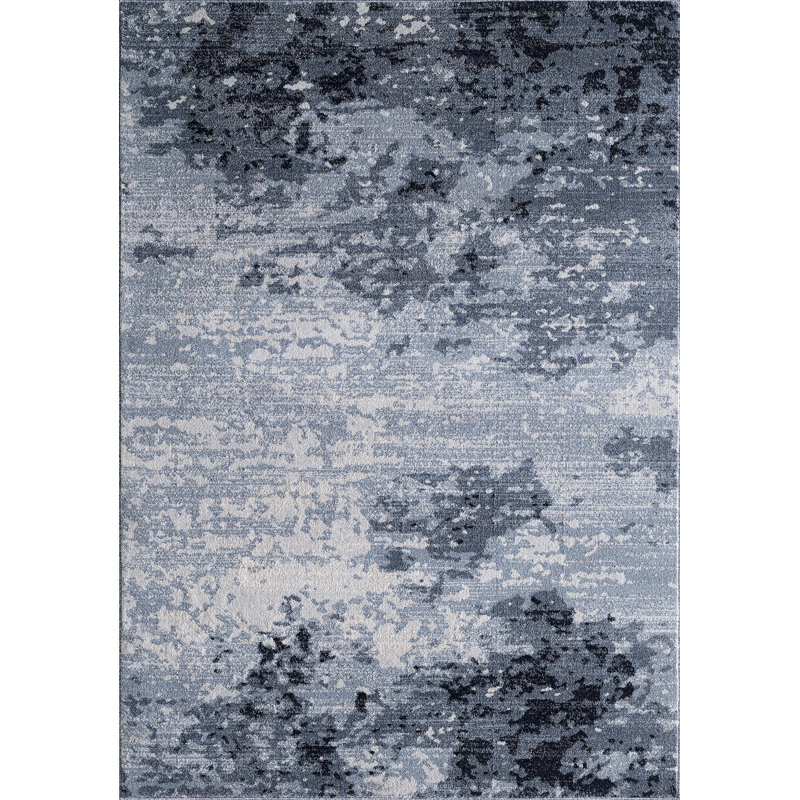 Abstract Indoor Rug, Rectangle 2'1" x 3'3"