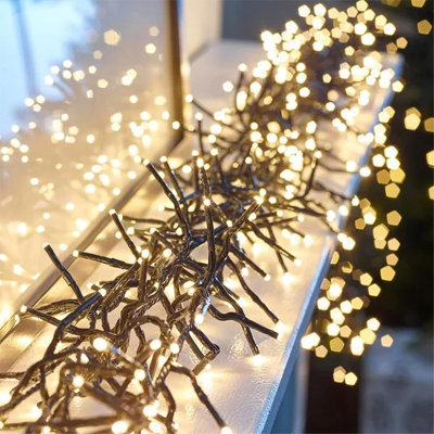 12.5ft Cluster Light Twinkle Led String Christmas Decoration