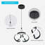 1 - Light Black LED Unique/Statement Pendant
