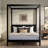 Hanhalyn Solid Wood Piece Bedroom Set