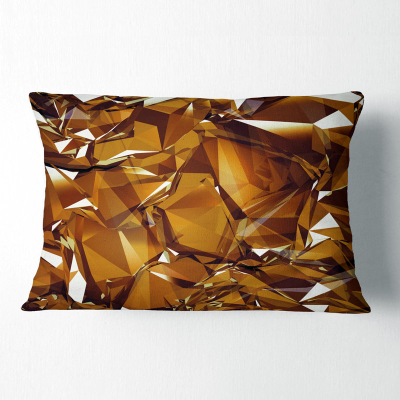 Abstract Reversible Throw Pillow