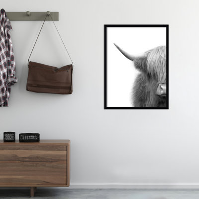 Lenward " Hey Dude Highland Cow " by The Creative Bunch Studio