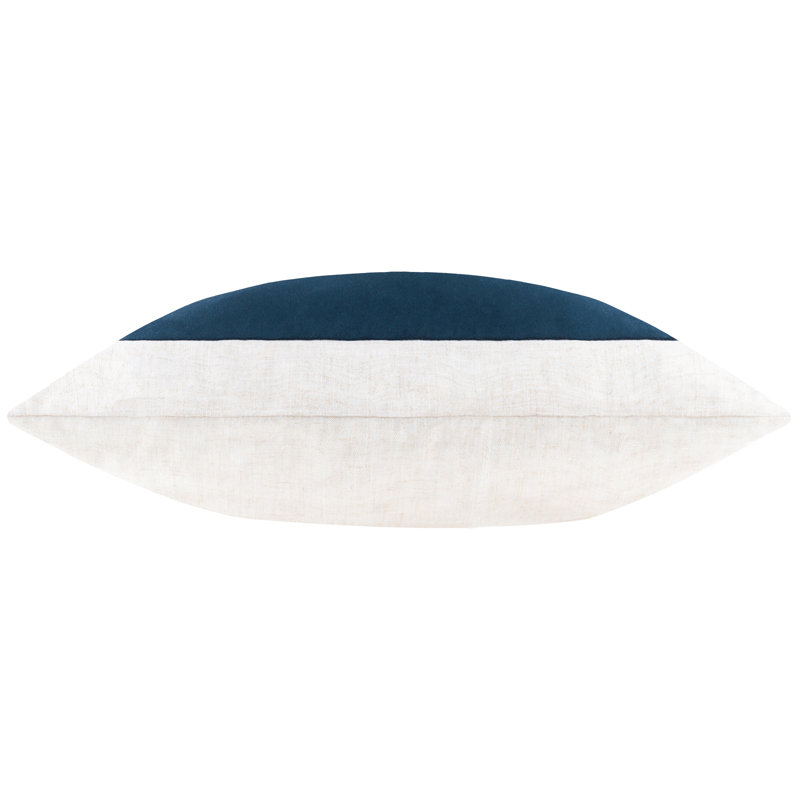 Allare Square Throw Pillow Cover, Navy