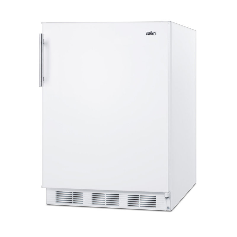 Summit Appliance 5 Cubic Feet Internal Freezer Freestanding Mini Fridge, White