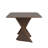 Arusha Wave Base Dining Table Set - Boucle Dining Chairs, 7-Piece Set-112577346