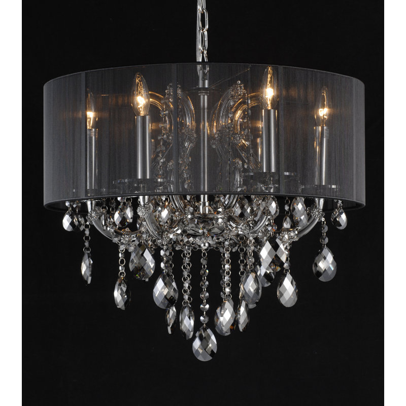 Lustre en cristal 6 lumières Kastoori