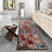 Machine Washable Rug with Rubber Backing for Living Room Modern Non-Slip Dining Room Rug Easy-Cleaning Geometric Floor Carpet for Bedroom Hallway Kitchen Office Playroom-502690377