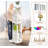 4 Tier Rotating Storage Bookcase with Drawer for Living Room, Bedroom