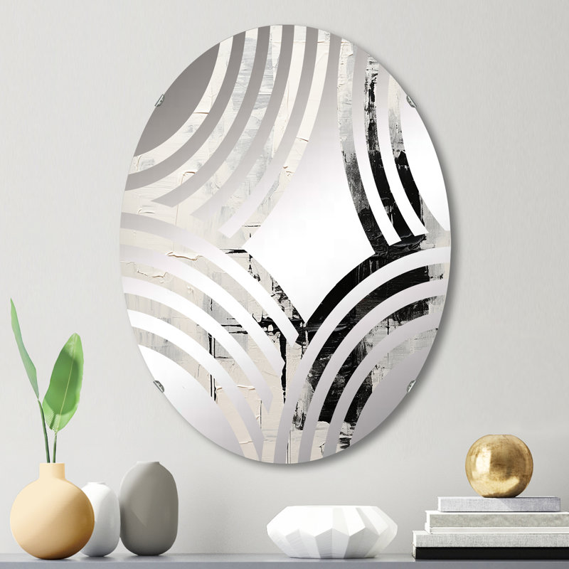 Miroir d'appoint Minimalisme, harmonie scandinave Art I, 29,5 po x 19,6 po
