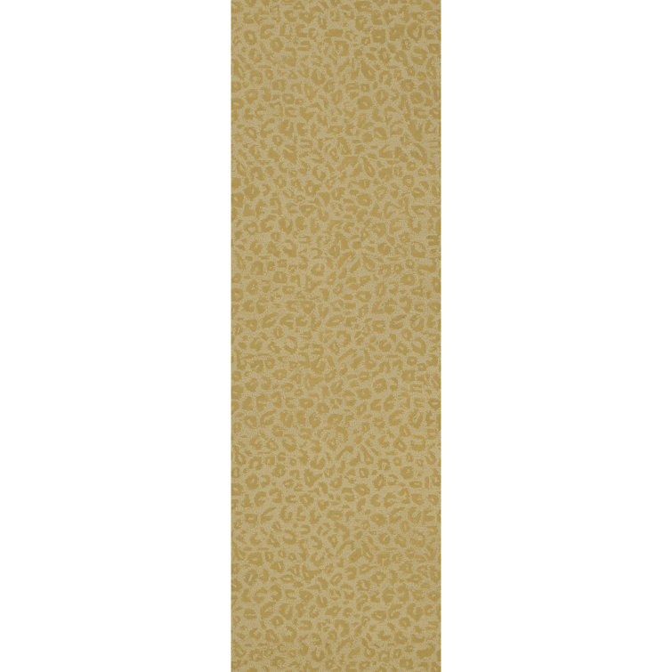 Leopardess Straw Hand-Tufted Responsible Wool Rug
