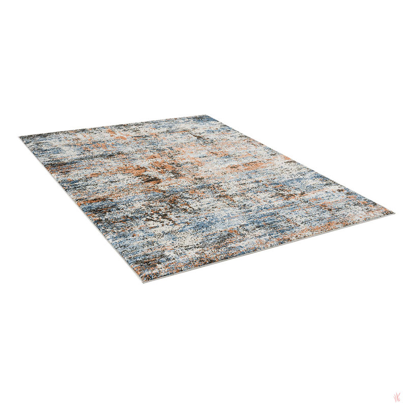Tapis abstrait pour salon, chambre à coucher, Rectangle 5 pi 3 po x 7 pi